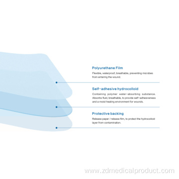 Water-soluble Polymer Hydrocolloid Dressing